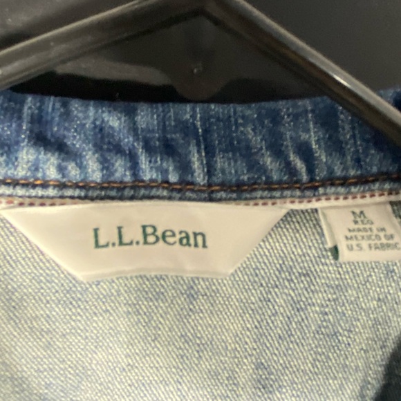 4/$16 L.L. Bean Jean Jacket - Picture 3 of 4